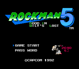 Rockman 5 - Dood in Wily's Last